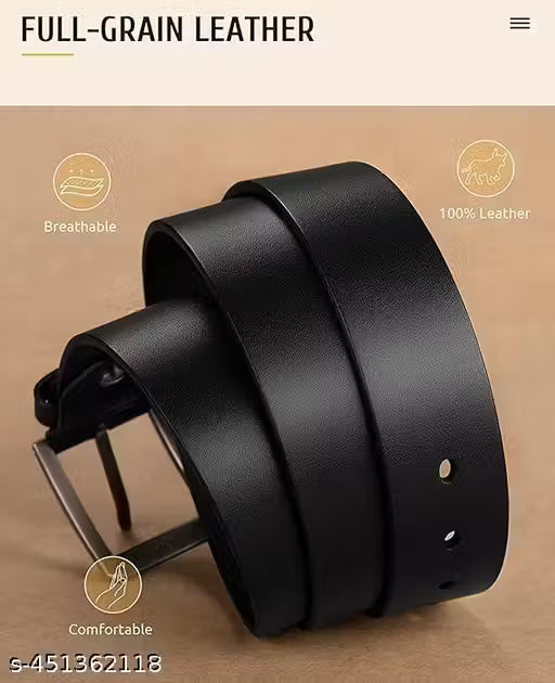 MEN'S LEATHER BELT