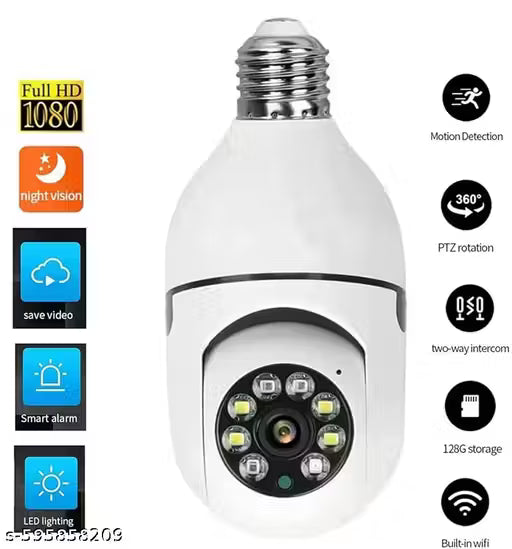 360 VIEW ROTATTING CAMERAA ~ WITH HD QUALITY VIDEO AND 2 HOURS BATERY LIFE