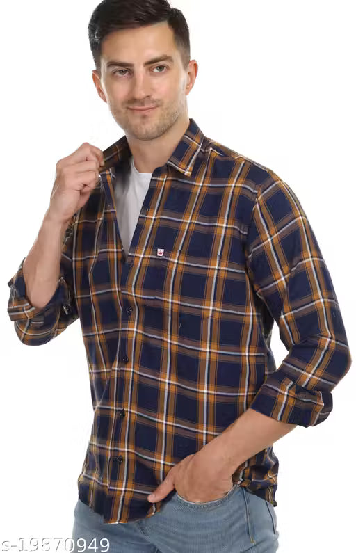 TRENDING MEN CHECK SHIRTS