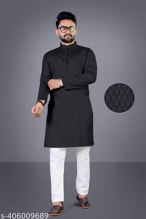 MEN'S TRENDING MULTI-WORK KURTA