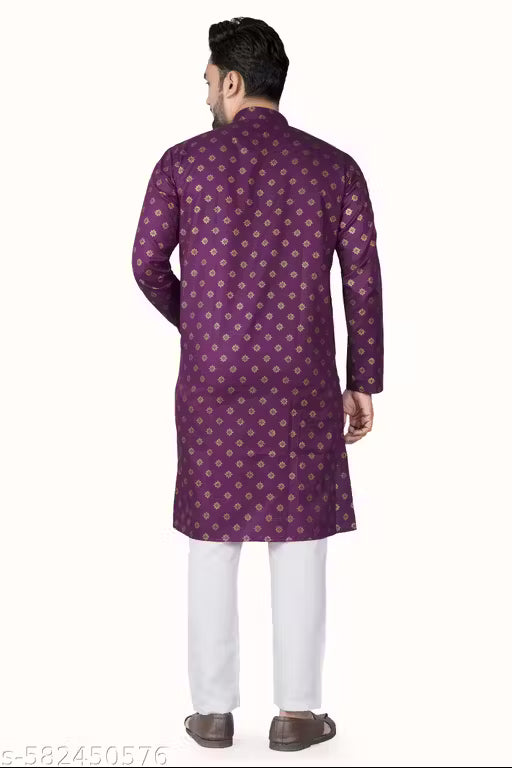 PREMIMUM TRENDING MEN'S TRADITIONAL KURTA