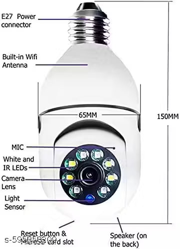 360 VIEW ROTATTING CAMERAA ~ WITH HD QUALITY VIDEO AND 2 HOURS BATERY LIFE