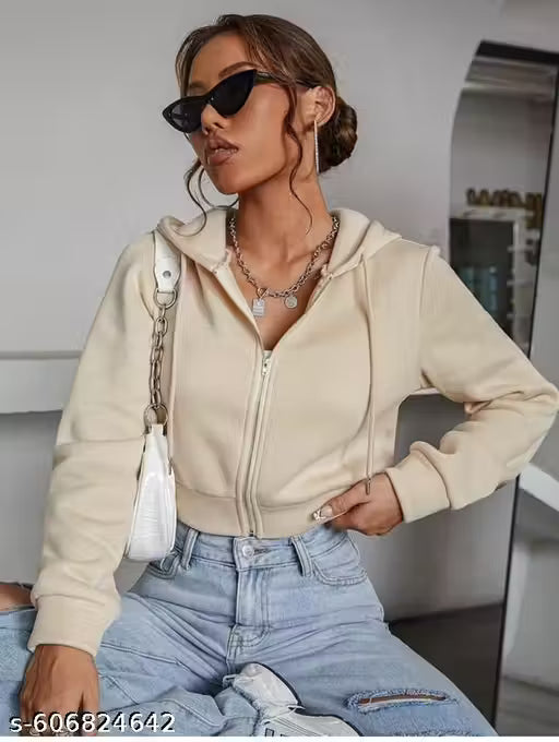 WOMEN HOT CROP TOP HOODIE ~TRENDING