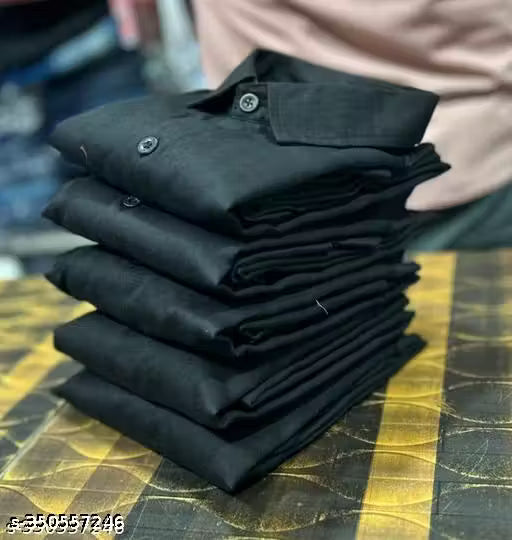 MEN'S TRENDING PLANE BLACK SHIRT