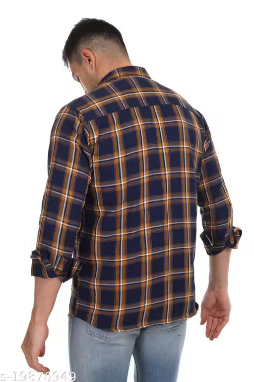 TRENDING MEN CHECK SHIRTS