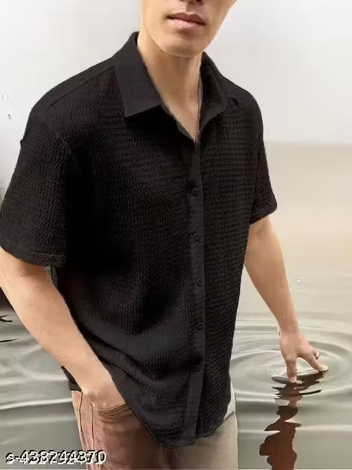 MEN'S HALF SLEEVE TRENDING SHIRT