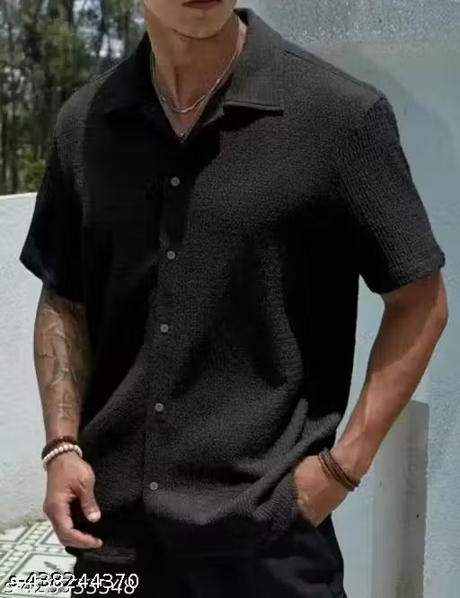 MEN'S HALF SLEEVE TRENDING SHIRT