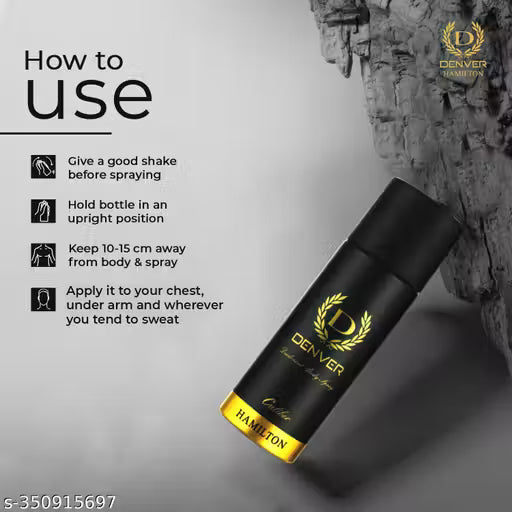 DENVER CALIBER - DEO PERFUME (PACK OF 2)