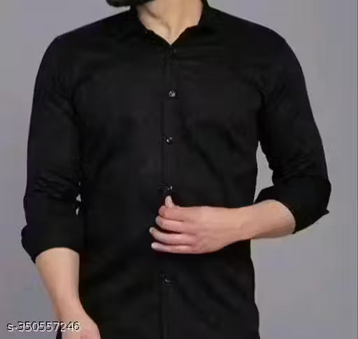 MEN'S TRENDING PLANE BLACK SHIRT